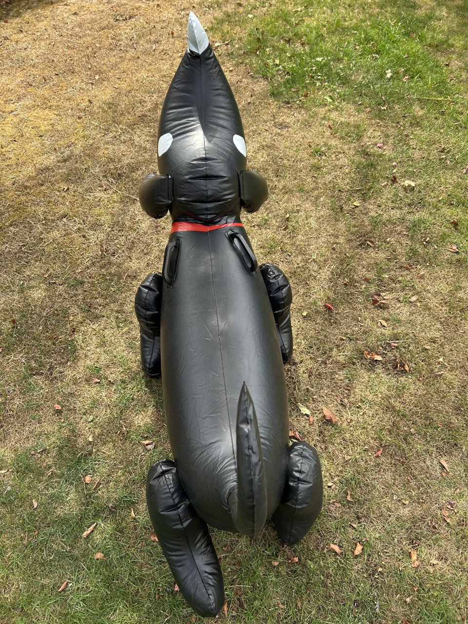 Hele grote Takkie, opblaas figuur.