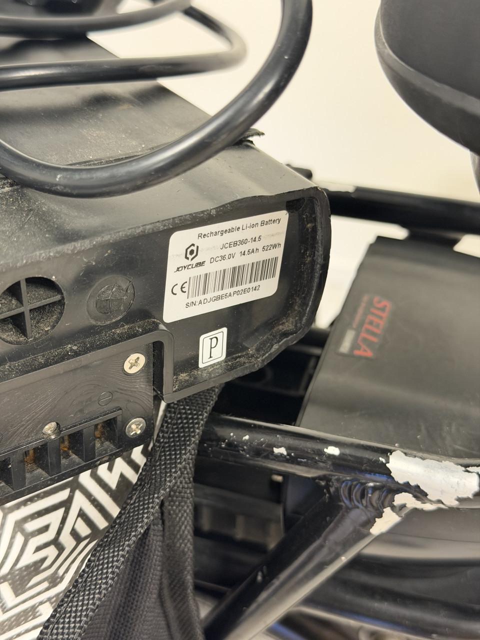 Stella Vicenza Nero 522Wh elektrische fiets Onderhoud gehad