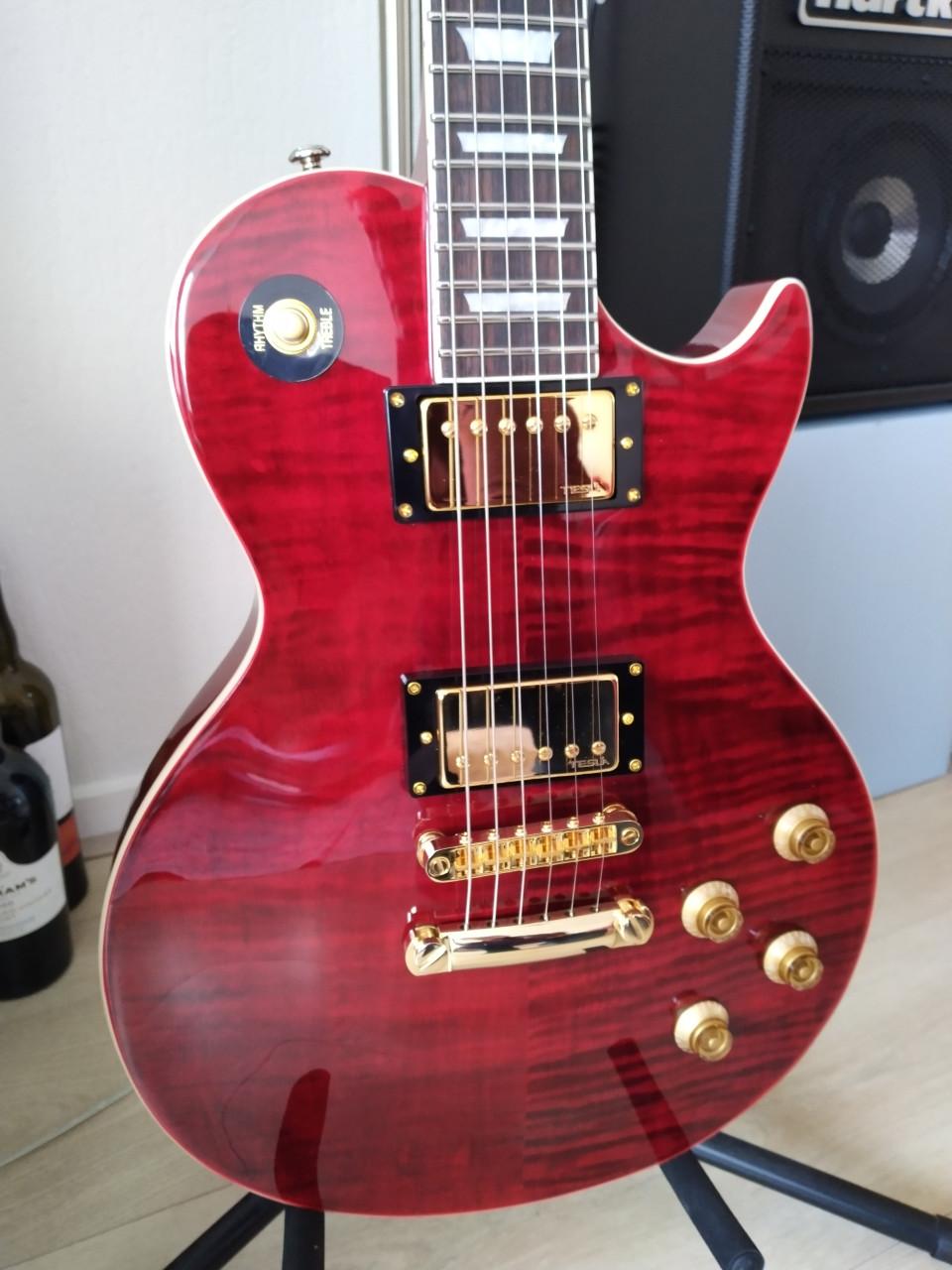 Harley Benton SC-550 II De Luxe Les Paul Model RCF 2025 incl. gigbag