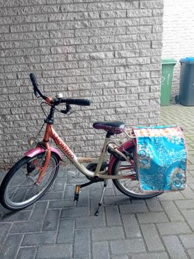 Kinderfiets meisje