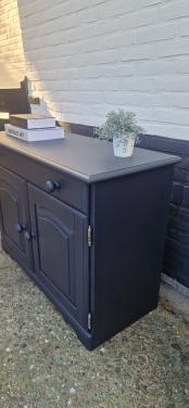 Leuk massief eiken (tv) kastje