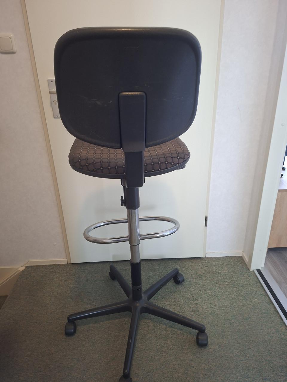 Hoge werkstoel Bureaustoel