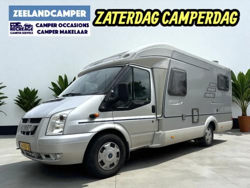 Hymer Onbekend hv 562 compacte hymer van | half-integraal met lengtebedden 