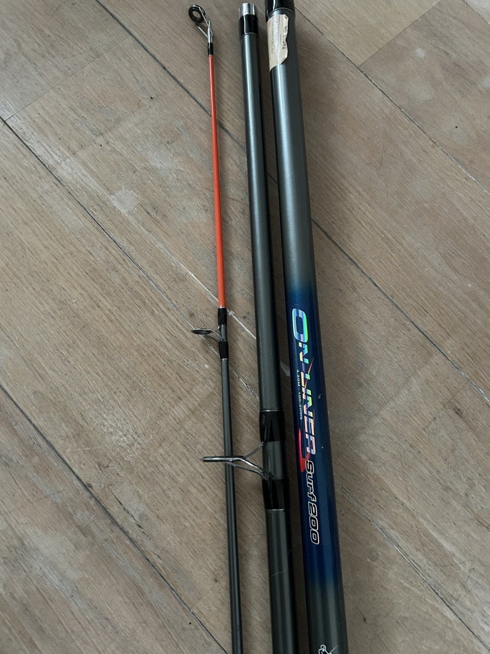 Te koop nieuw Dam zeehengel lang 4.20 meter werpgewicht 100 tot 200 gram