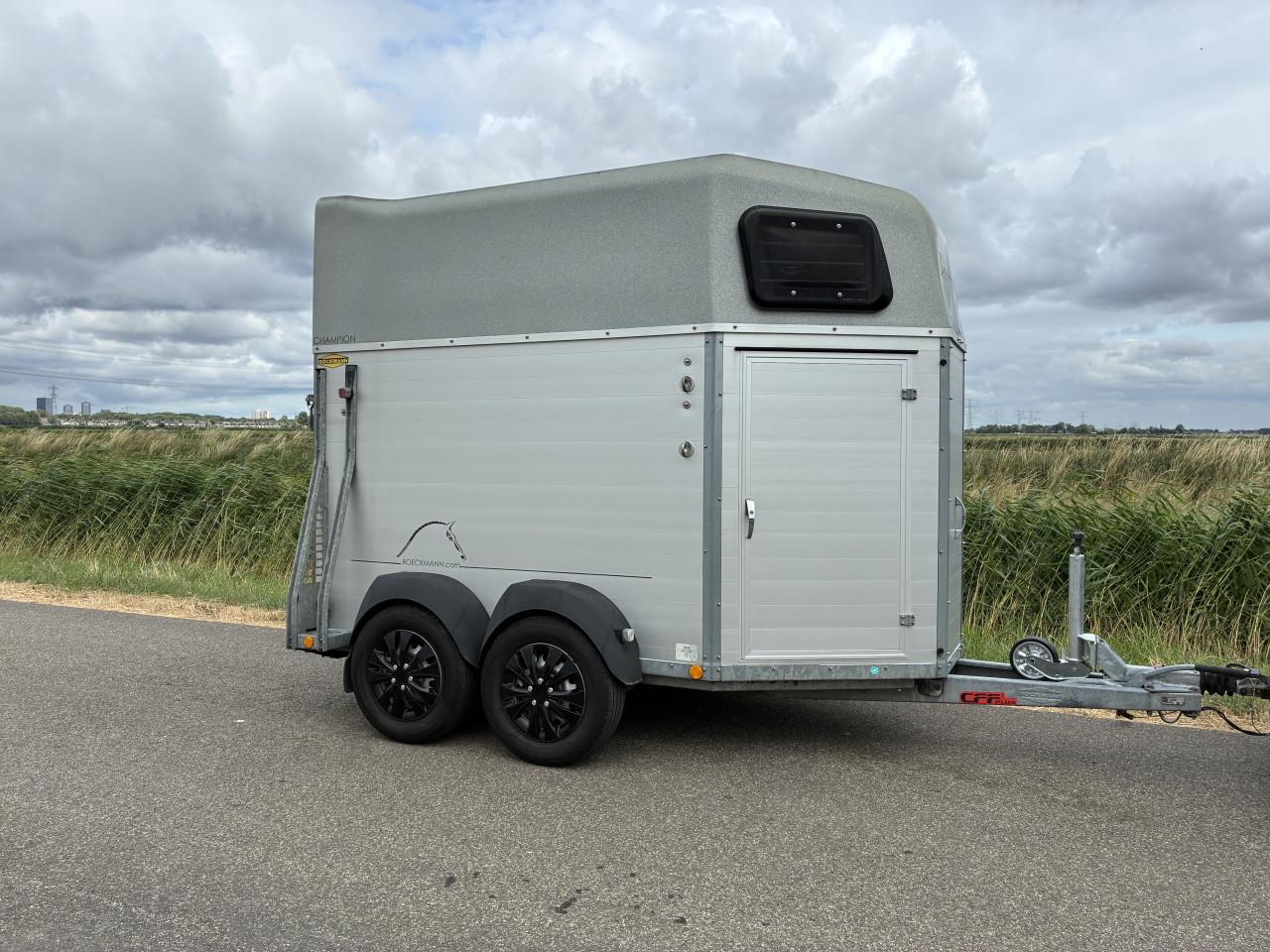Volledig aluminium 2 paards Bockmann Champion