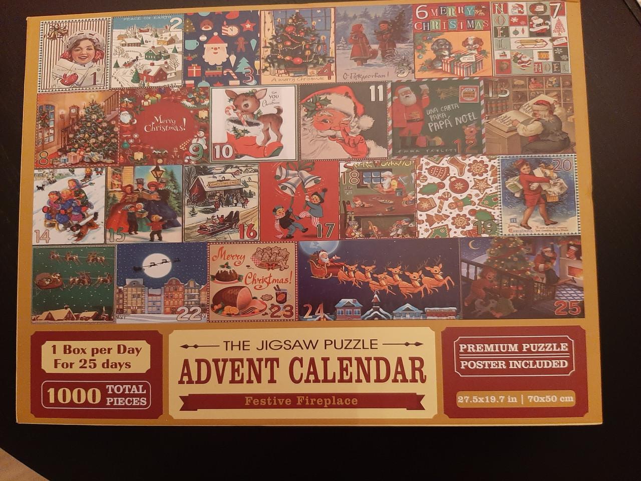 Kerst puzzel advent