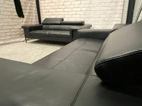 GRATIS LEVERING HEEL NL Montel Design Echt Leer Bankstel