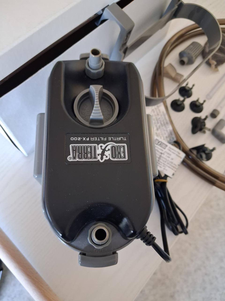 Sterke filter voor aquarium