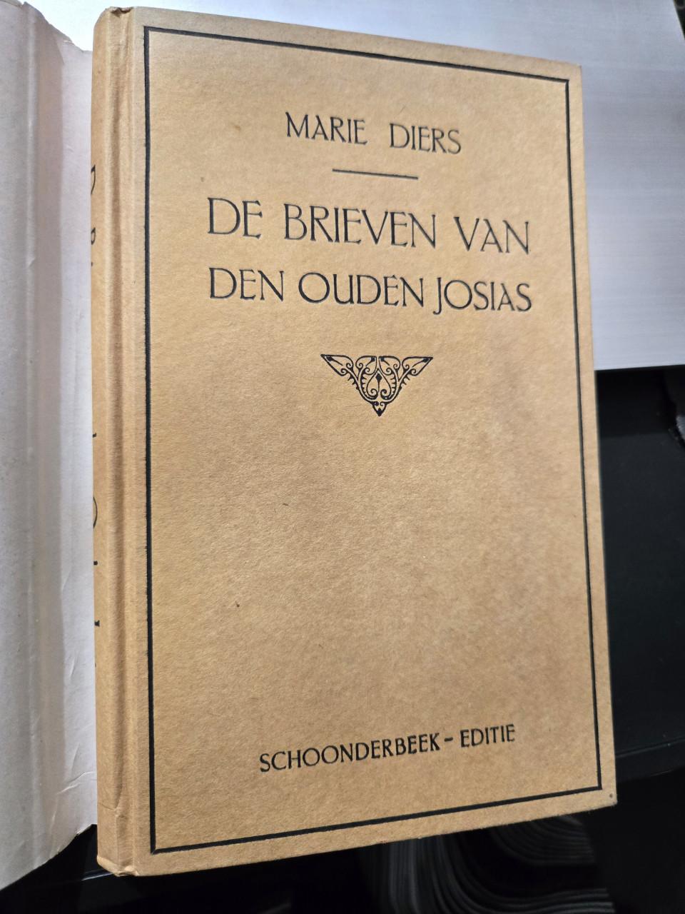 Boek: De brieven van den ouden Josias 1923