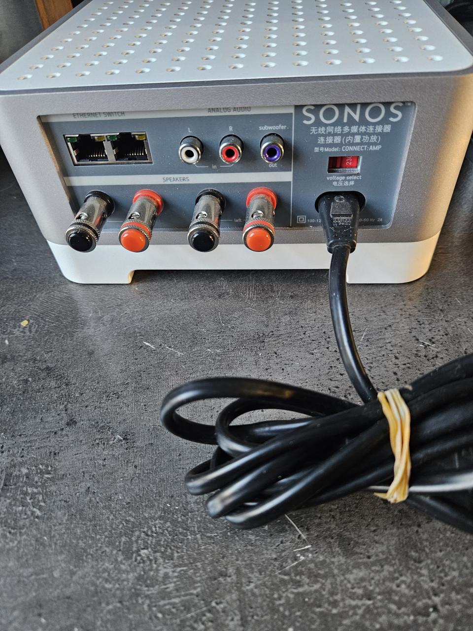 Zgan Sonos Connect Amp, draadloze stereoversterker, nette en werkende staat