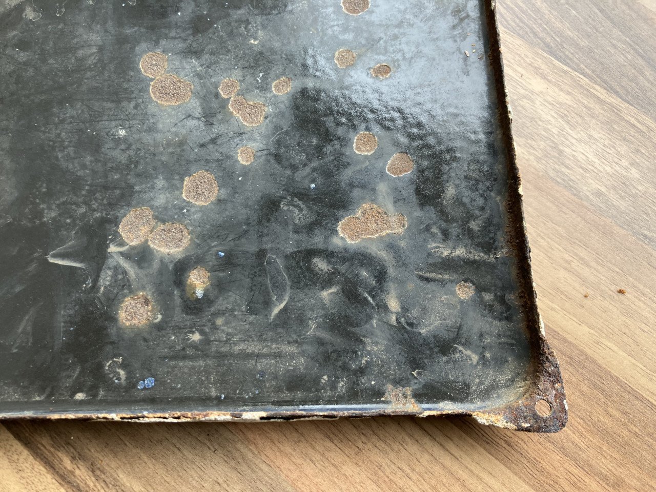 Emaille bord Volledige vergunning