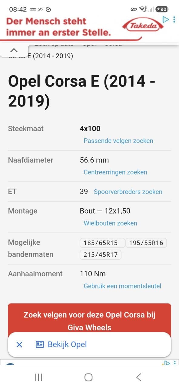 Hankook winterbanden met velgen