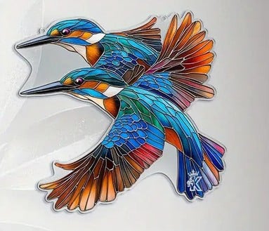 Raamhanger ijsvogel