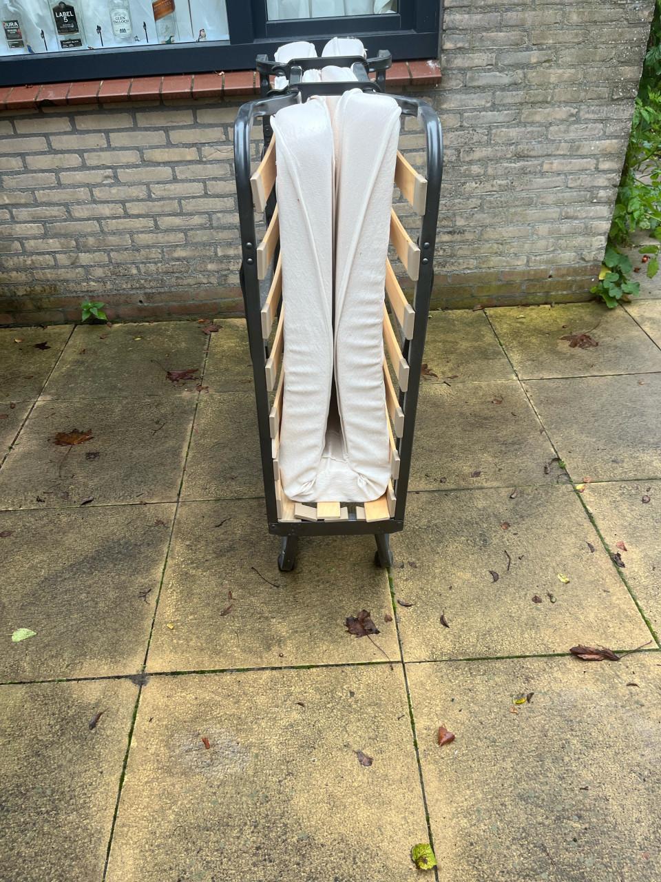 Opvouw logeer bedjes 3 stuks