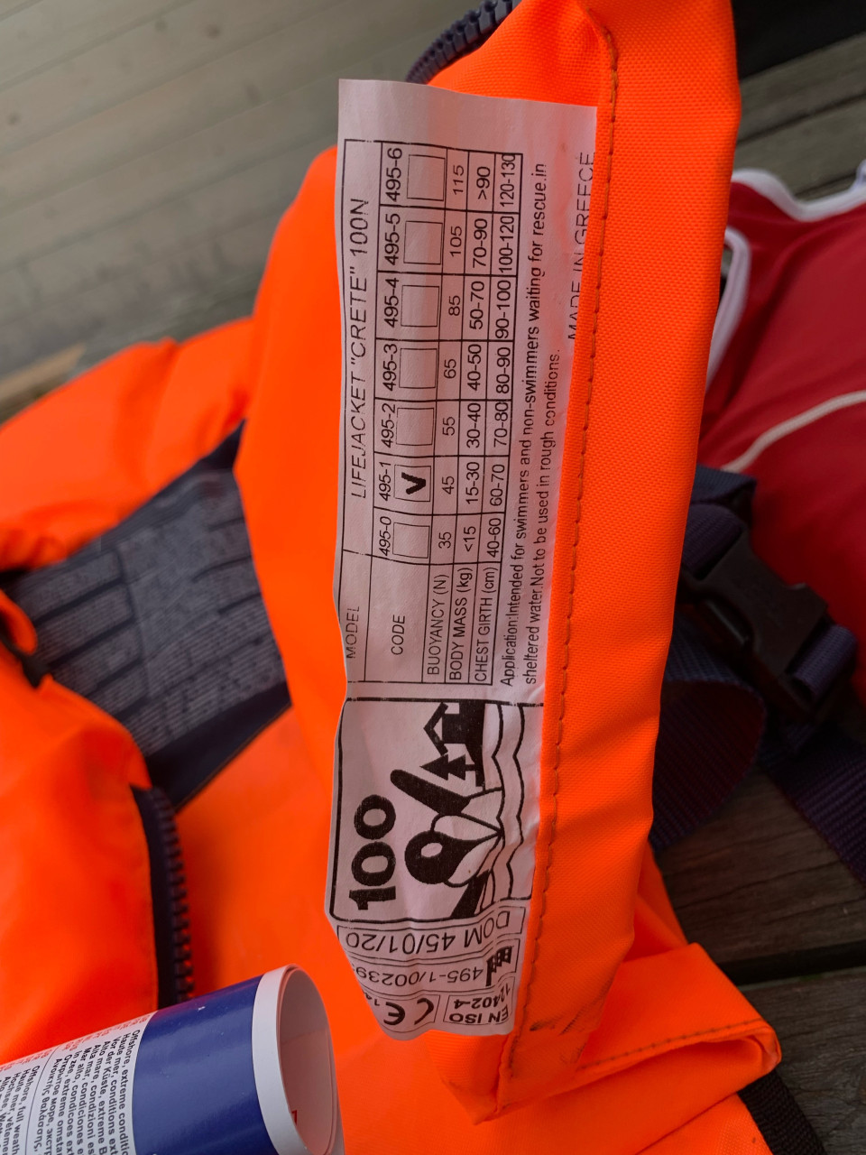Kinder reddingsvest en Drijfpak