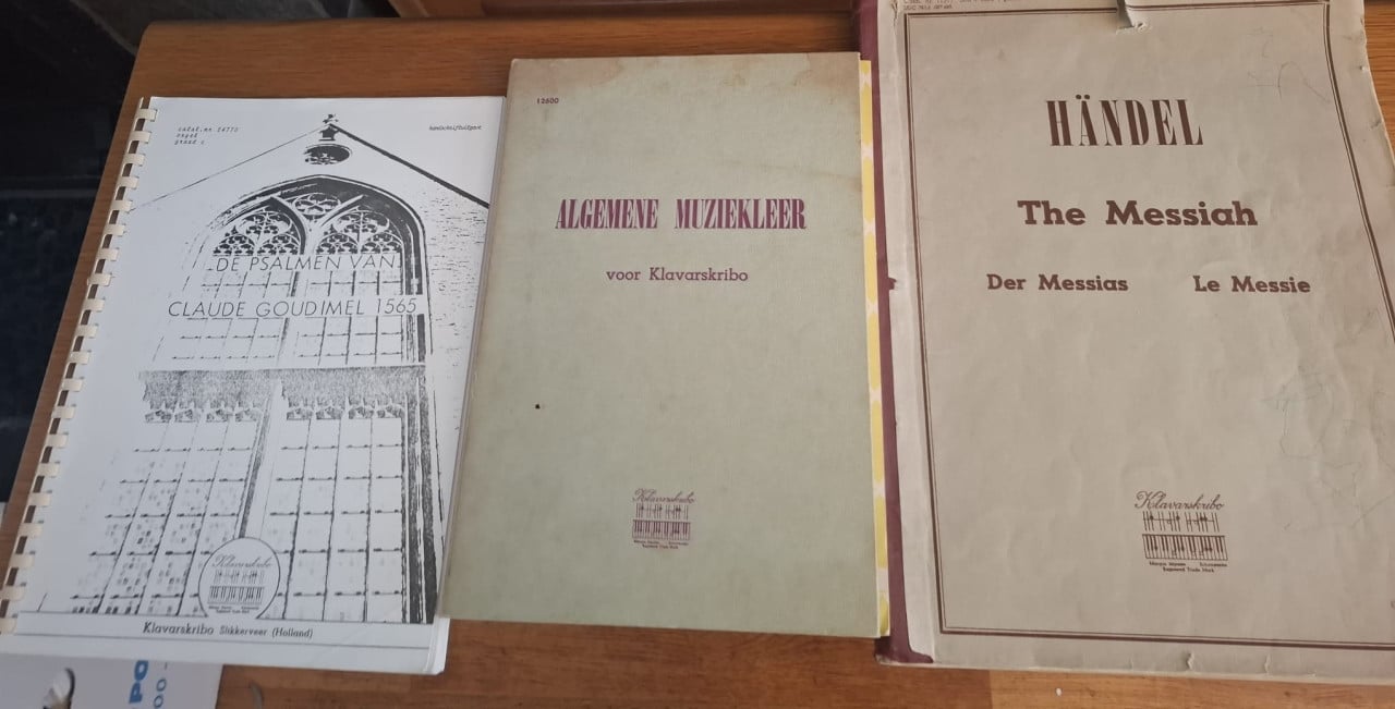 Klavarskribo boeken