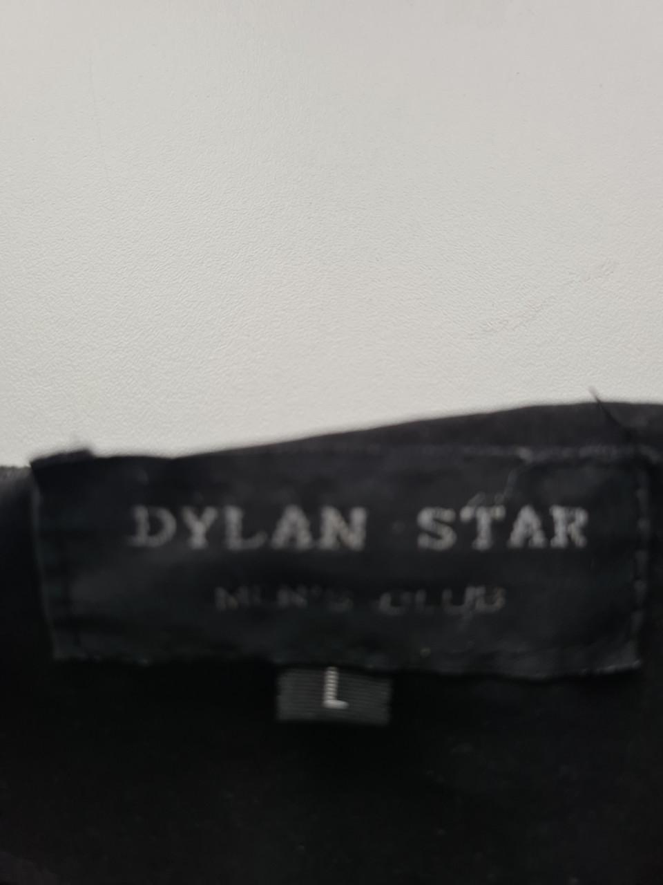 Mooi zwart gevoerd bomberjack met rits van Dylan Star Maat L