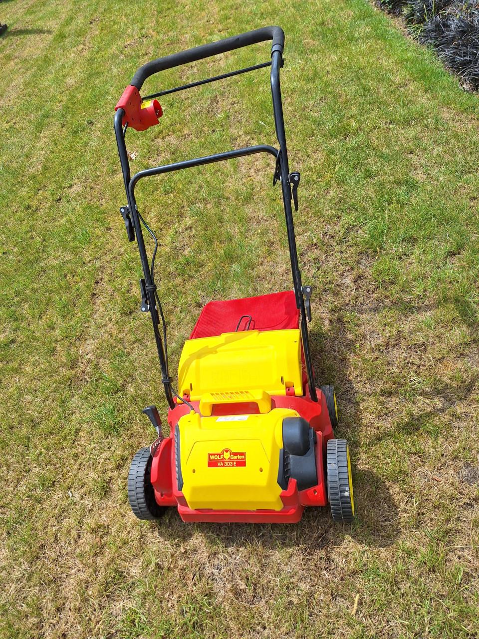 Electrische verticuteermachine