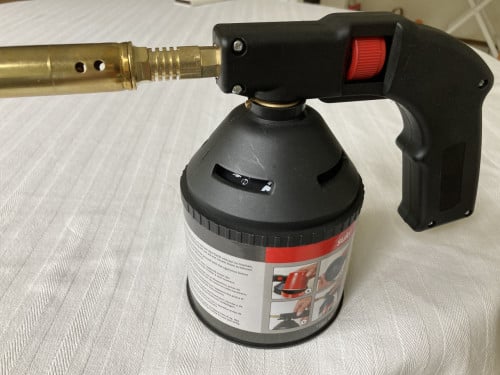 Gasbrander (soldeer,verfafbrander)