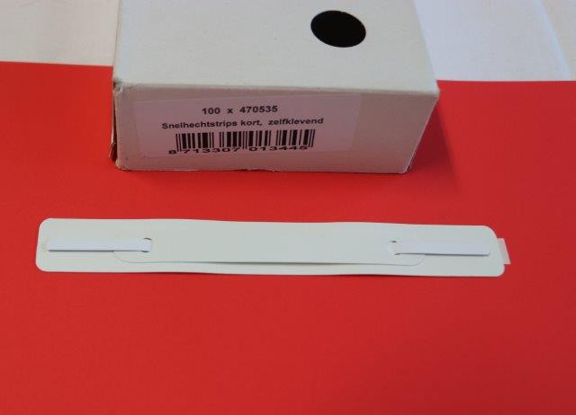 Snelhechtstrips €.0,15 Kort, zelfklevend 20 x 150 mm o.a. voor in hangmappe
