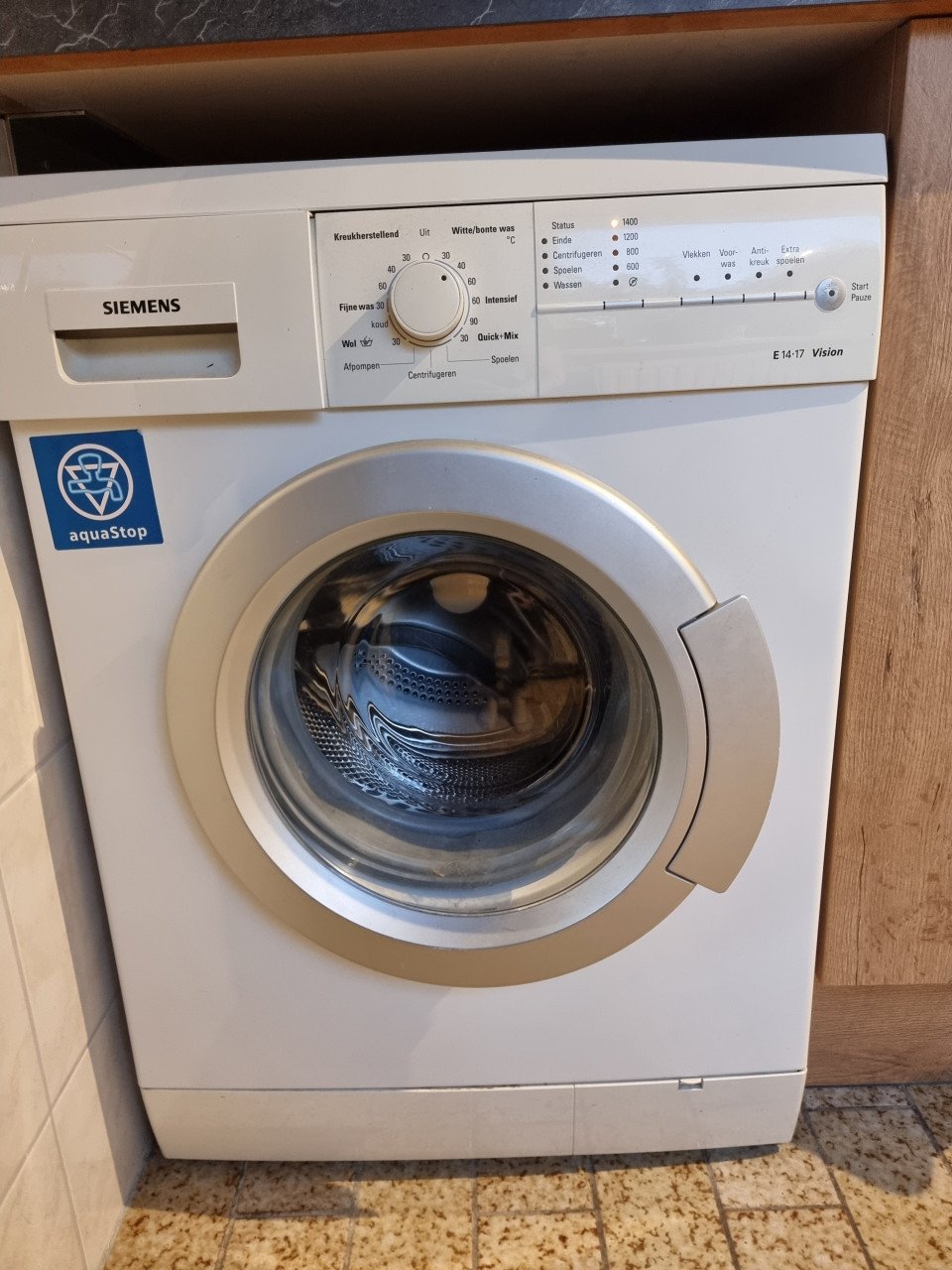 Siemens wasmachine