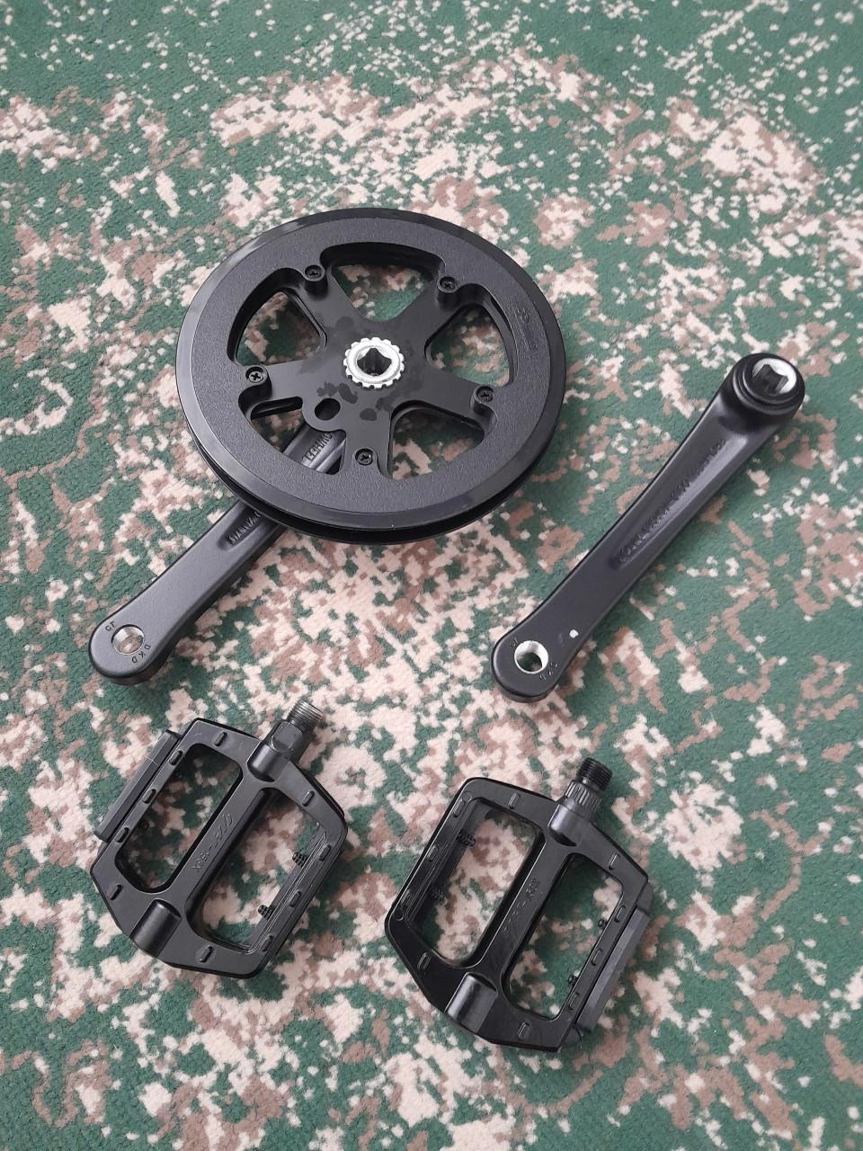 Crank Stel met trappers Fatbike