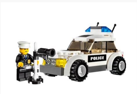Lego City 7236: politie met radarcontrole