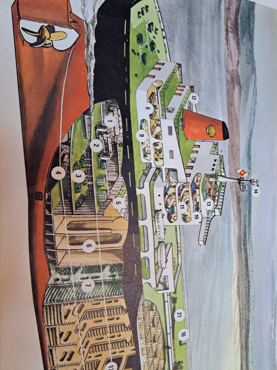Poster Shell  tanker 1966