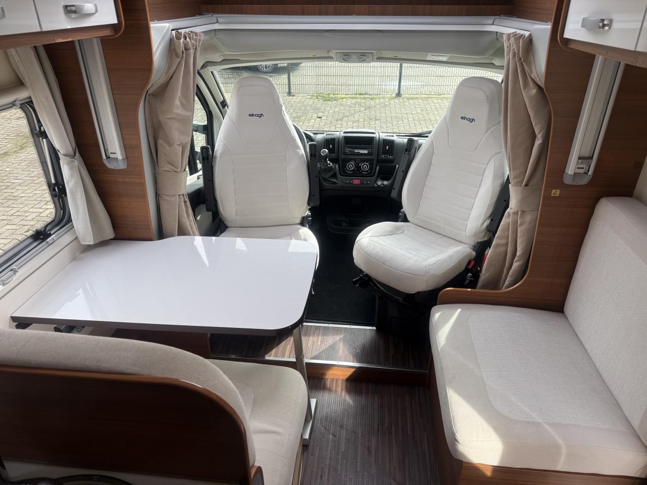 Elnagh Baron 73 ( 2x lengtebedden,heftbed,garage,zeer netjes )