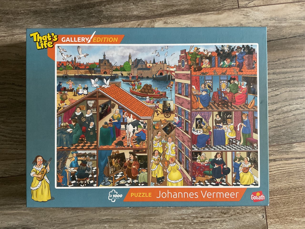 Legpuzzels met een knipoog naar beroemde schilders