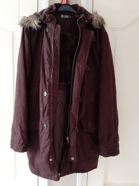 WARME DAMES WINTERJAS - GEVOERD BRUIN - MAAT M