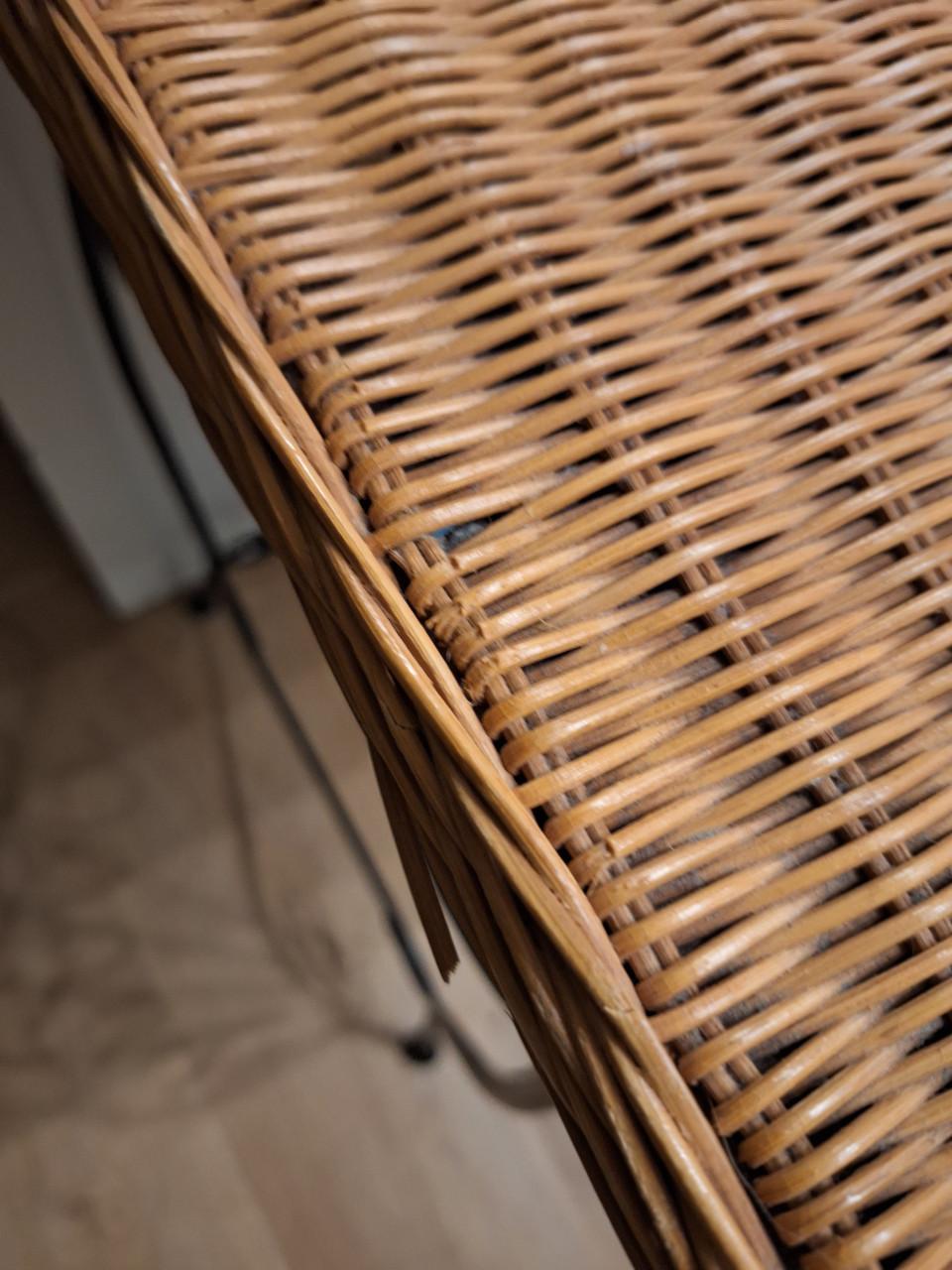 Vintage kaptafel met kruk