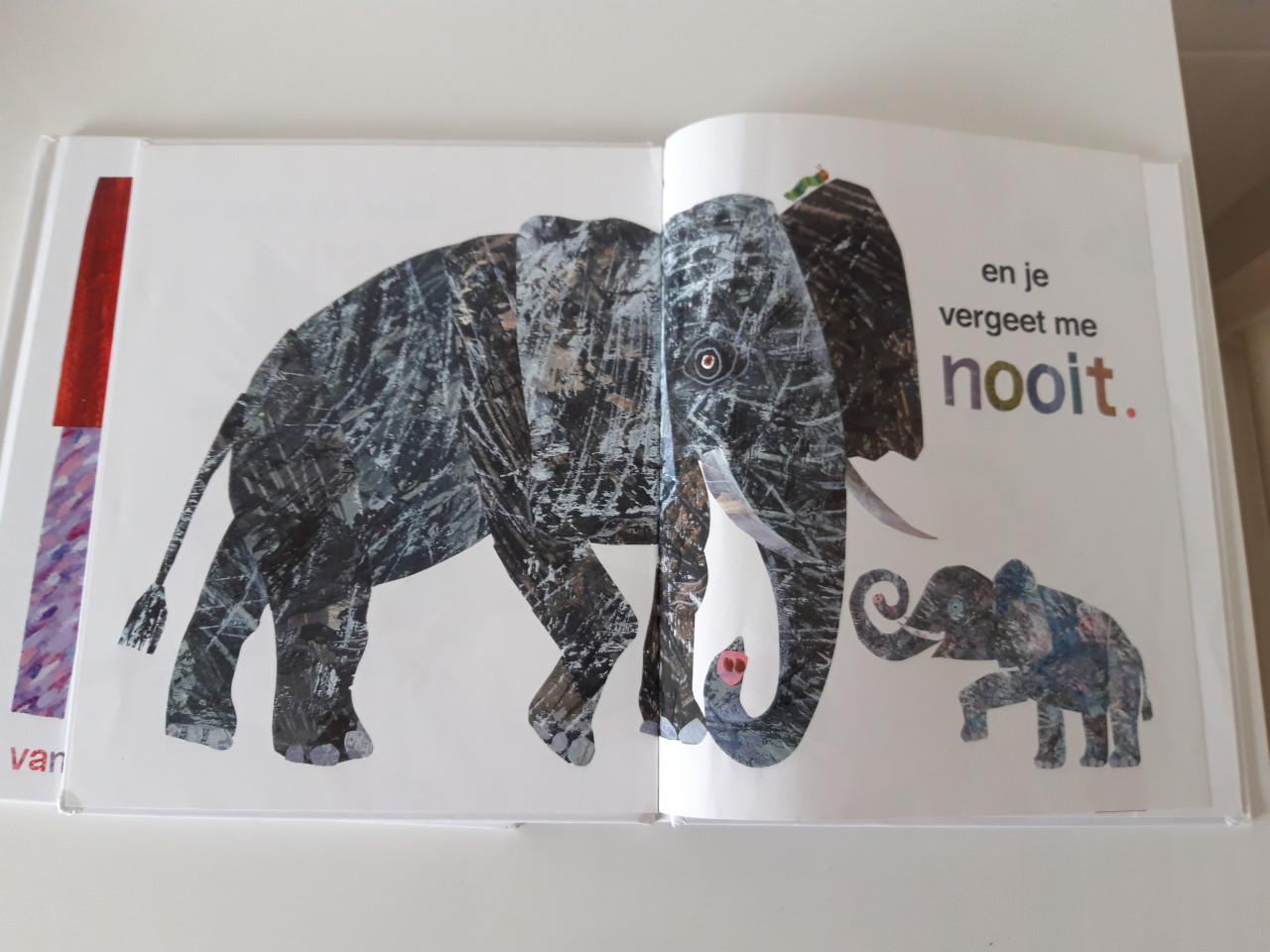 Twee prentenboeken met Rupsje Nooitgenoeg