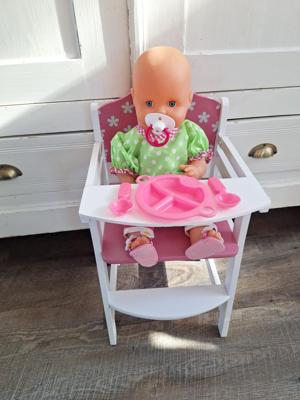 Pop met kinderstoel