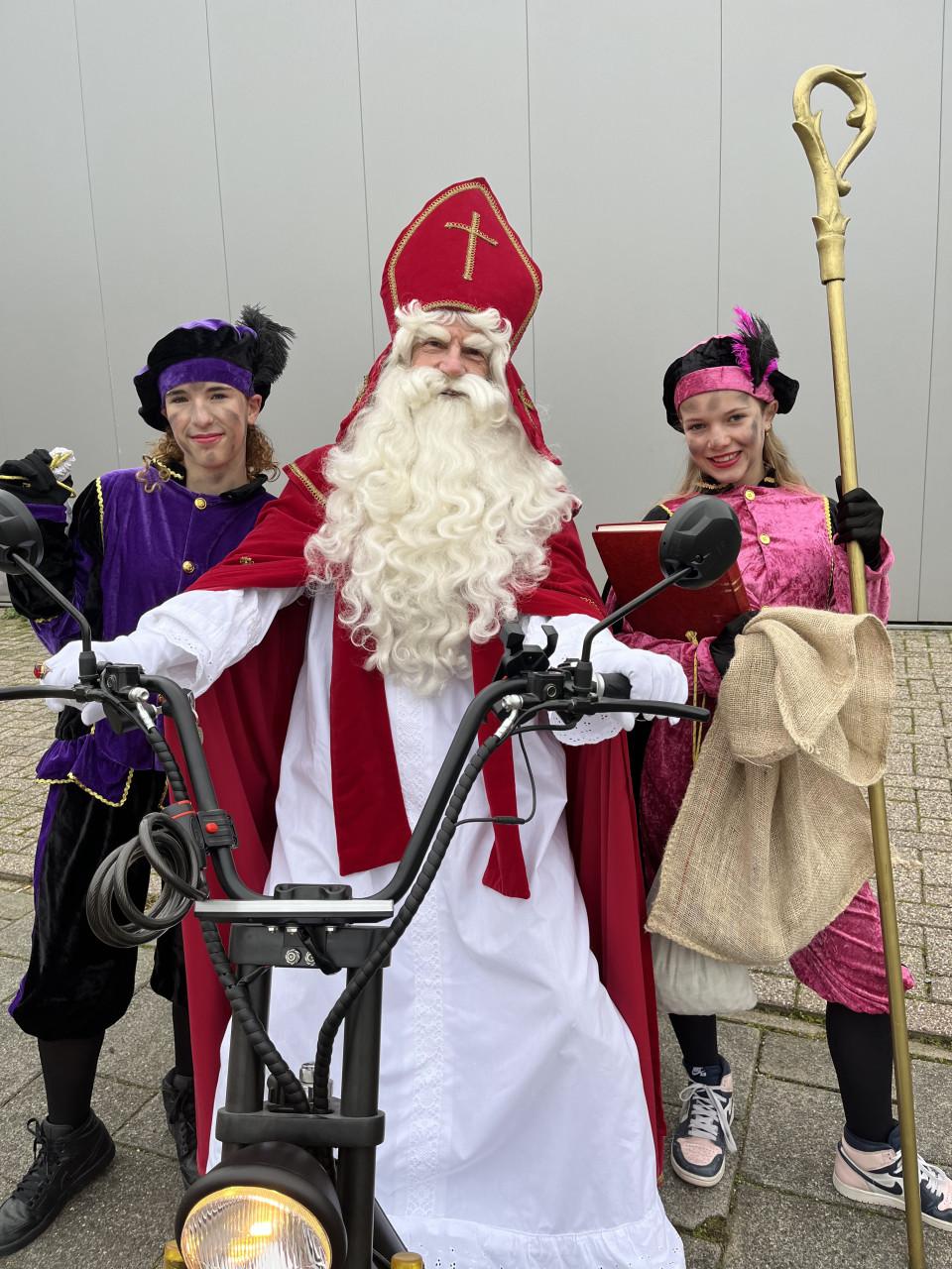 Sint en zijn Pieten op bezoek?