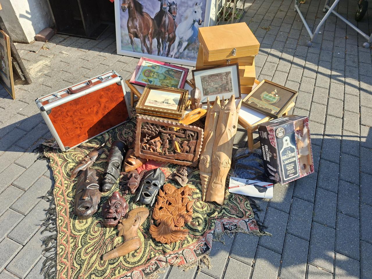 (rommel)markt spullen, veel, mooi en buitenkansje