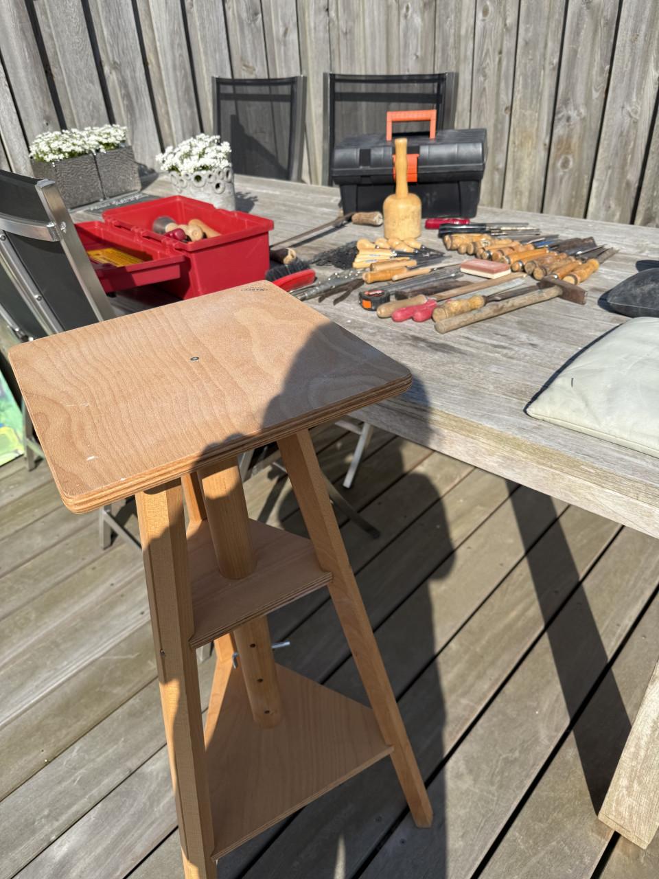 Gereedschap voor beeldhouwen , steen en hout