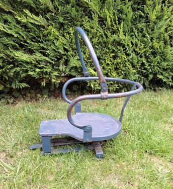 Vintage fietsstoeltje