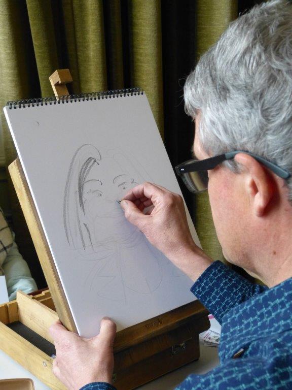 Leuk voor uw feest: laat karikaturen tekenen!