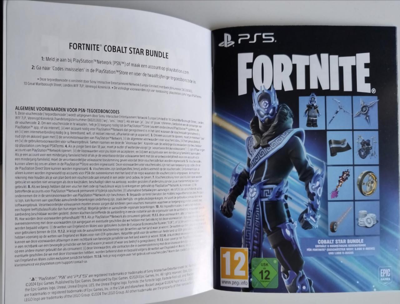 Fortnite Cobalt Star Bundle - EU - digitale code
