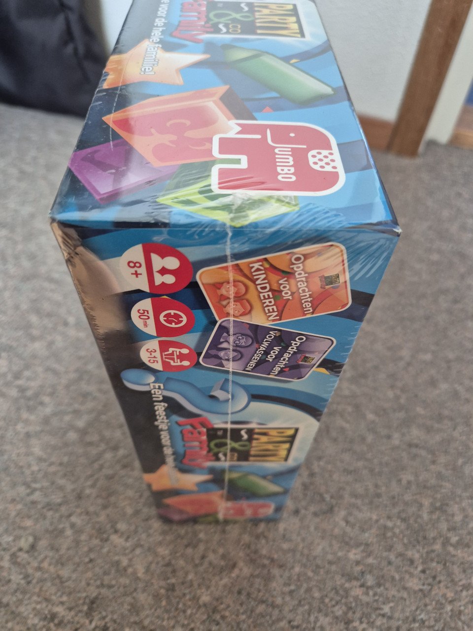 Gezelschapsspel party & go family