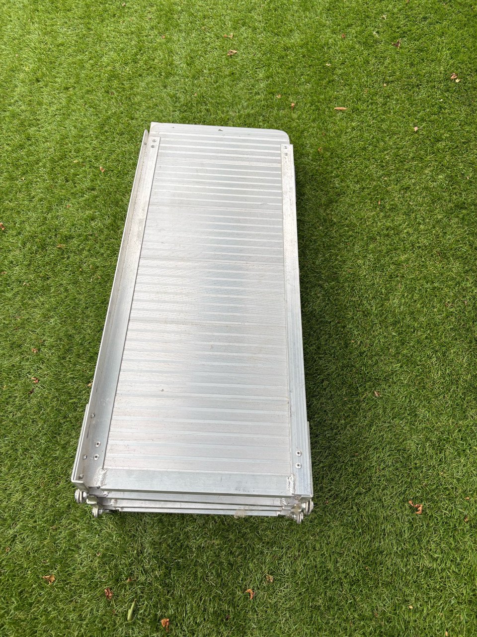 I.z.g.st.z. inplakbare aluminium oprijplaat