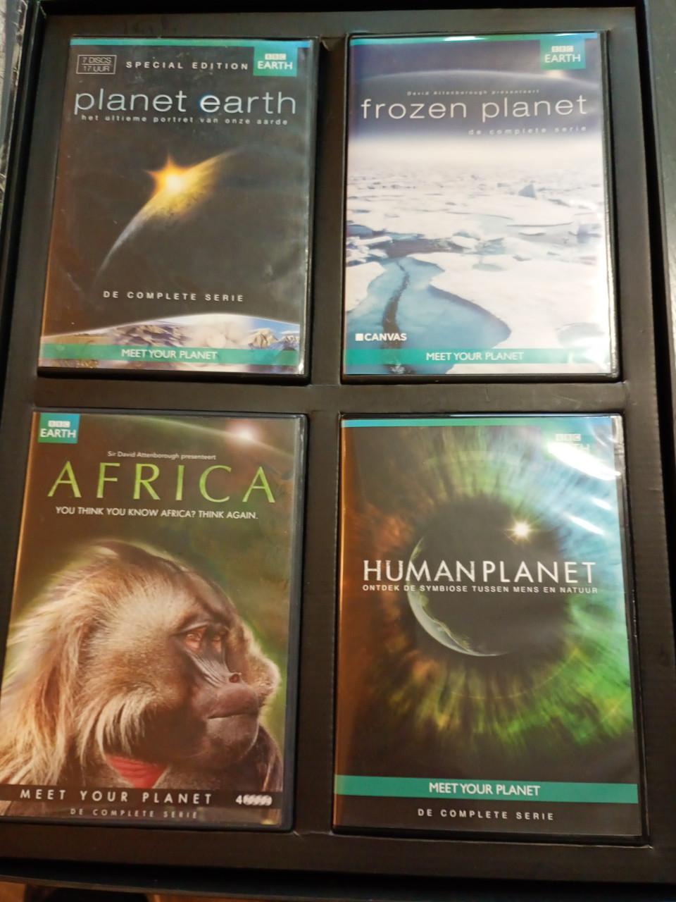 Dvd serie BBC earth. Limited edition