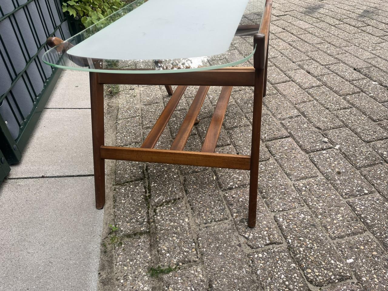 Vintage Mid-Century Teakhouten Salontafel