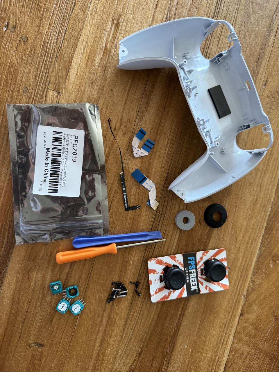 Custom PS5 controller met (4) backpaddles en custom sticks