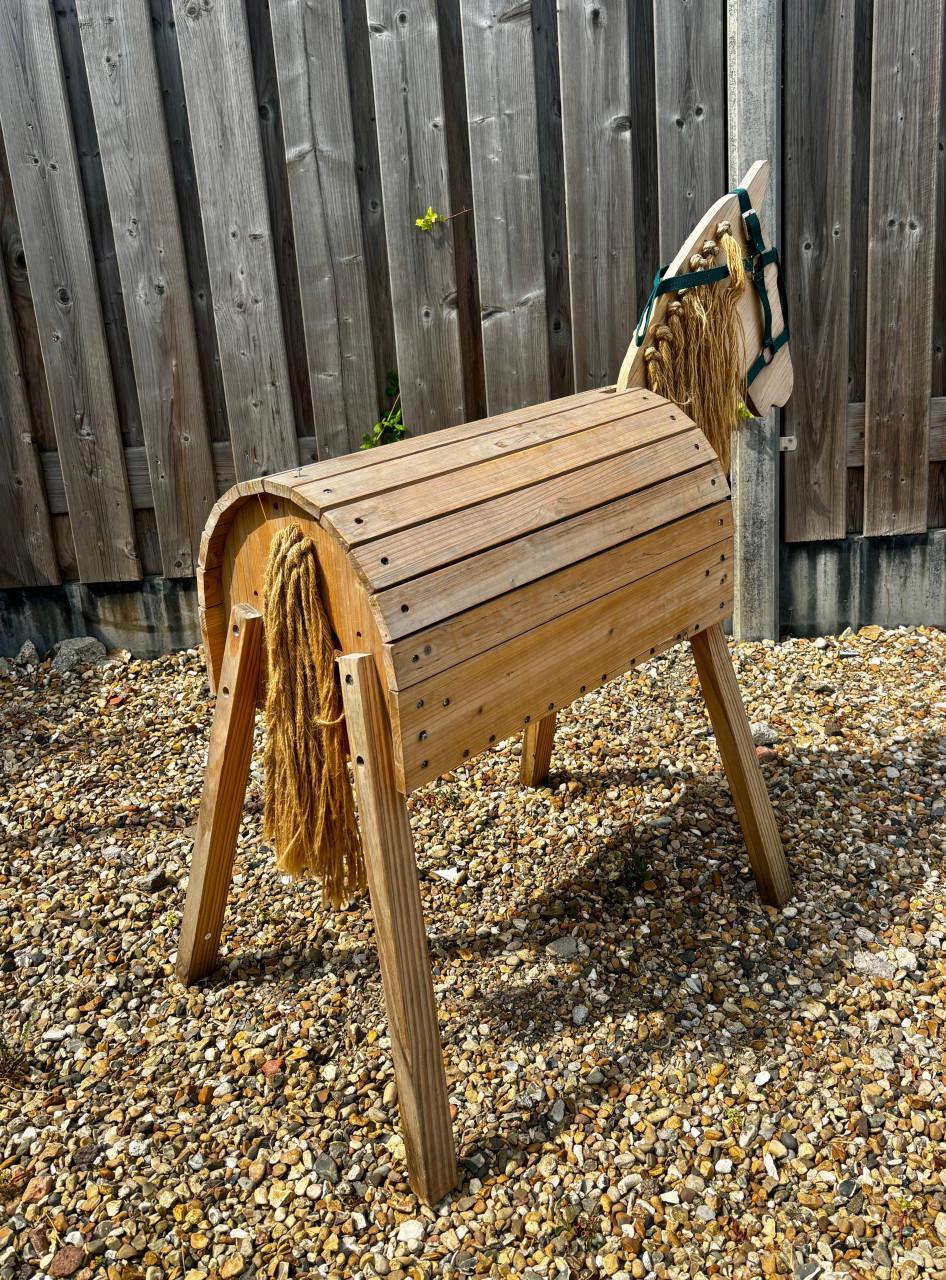 Leuk houten paard
