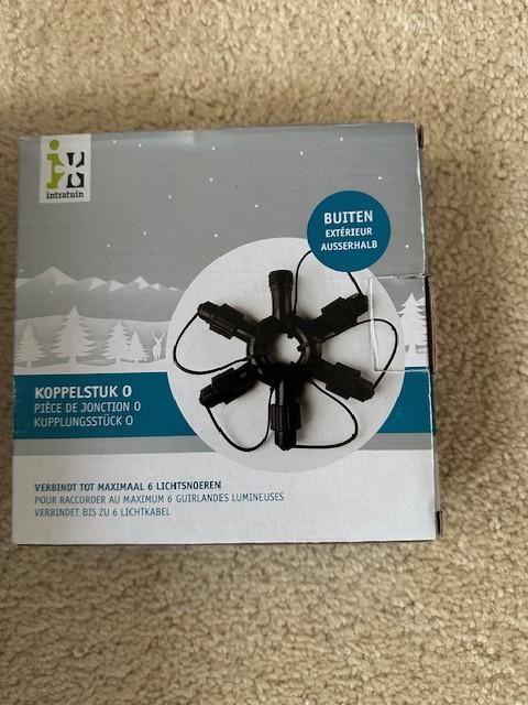 Koppelbare kerstverlichting voor buiten LED warm wit