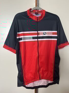 Giordana heren fietsshirt korte mouw maat XXL