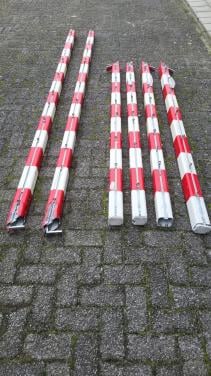 Aluminium palen (vierkant)