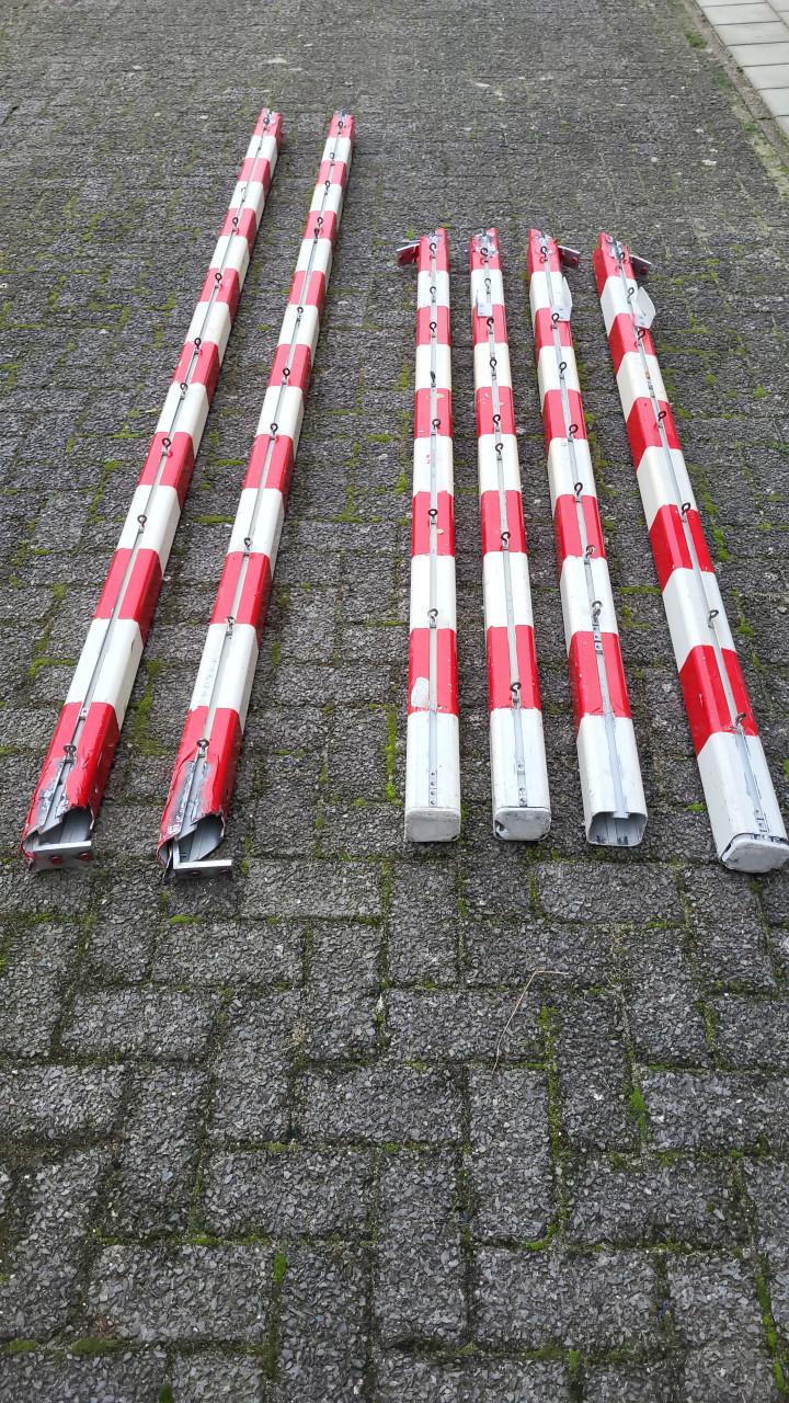 Aluminium palen (vierkant)